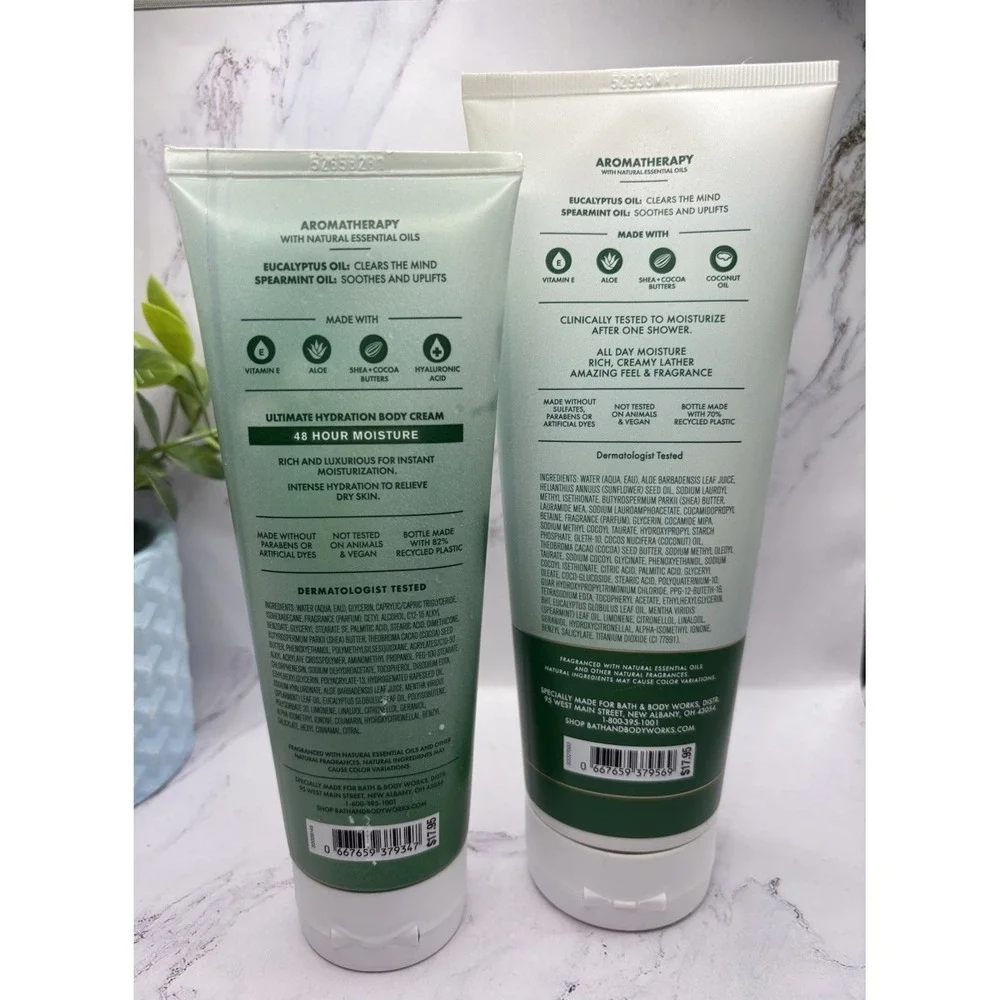 Bath & Body Works Aromatherapy Stress Relief Body‎ Wash & Lotion Set